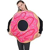 EraSpooky Donut Costume Family Party Fancy Dress for Adult