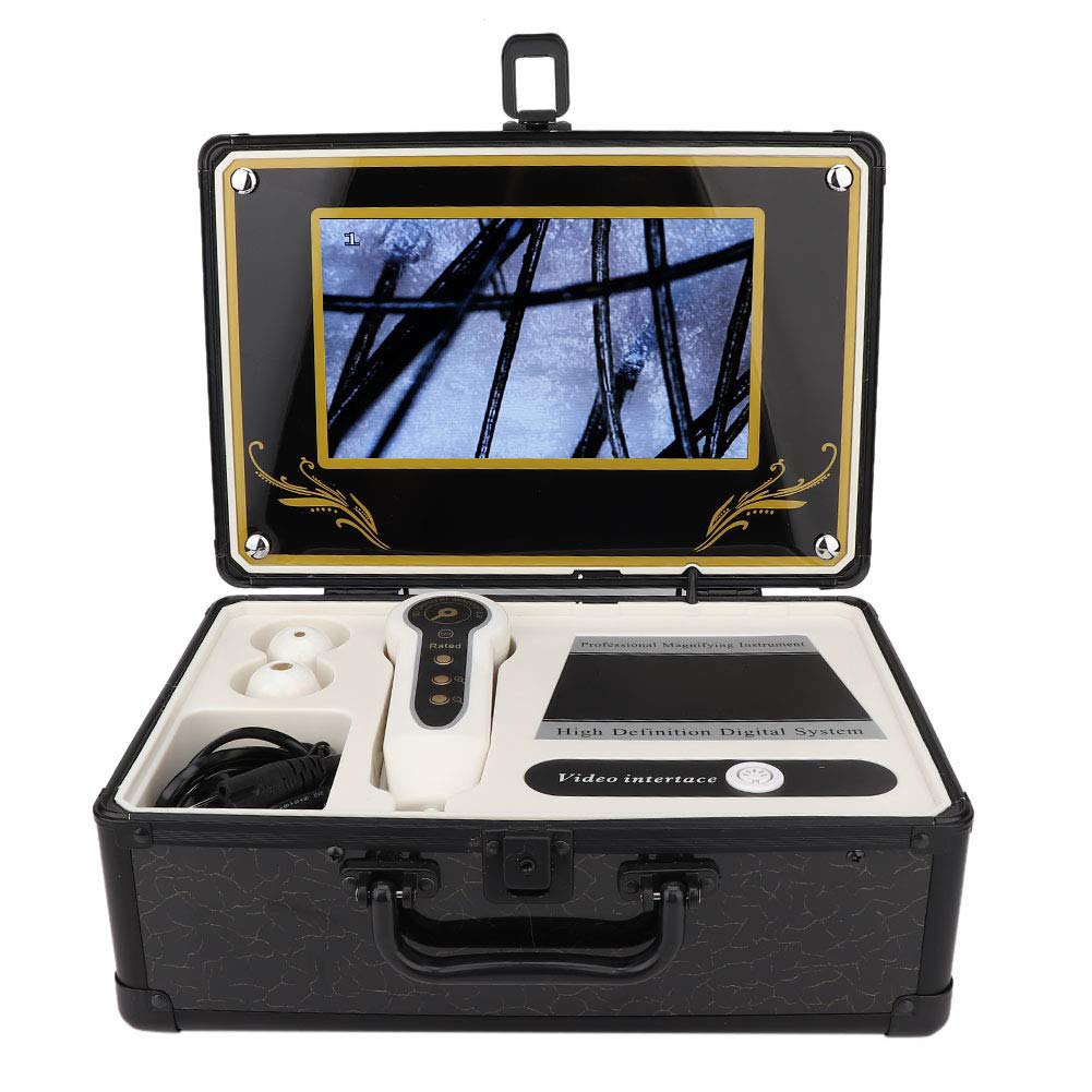 Photo 1 of Skin Hair Scalp Detector, Skin Diagnosis Hair Analyzer 50X 200X Skin Hair Scalp Hair Follicle Detector Analyzers Microscope Skin Care Tool for Home Beauty Salon Spa