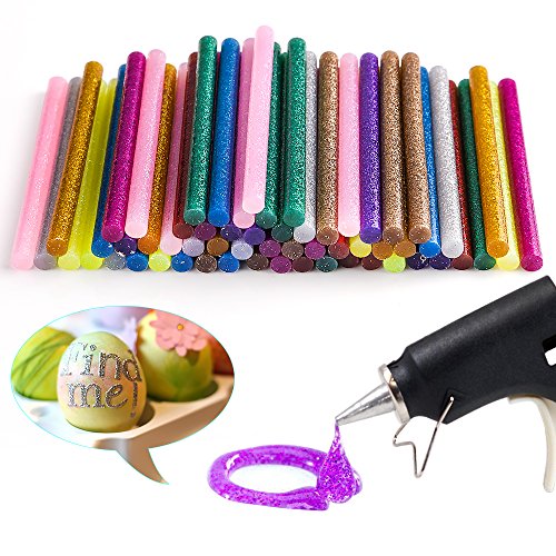 Download WXJ13 10 Color Hot Glue Gun Sticks 7 mm by 10 cm Hot Melt ...