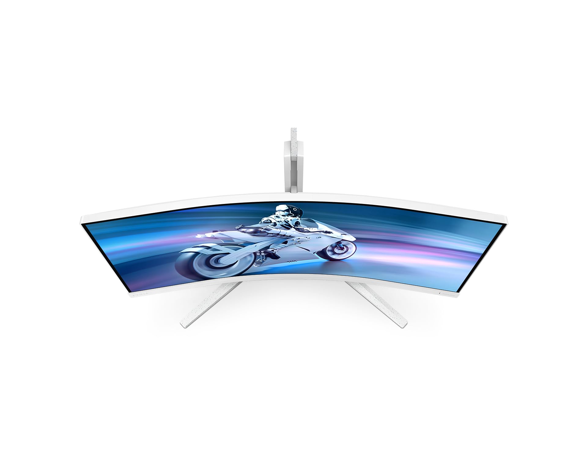 Philips Evnia 34M2C5501A - 34 Zoll WQHD Curved Gaming Monitor, 180 Hz, 1 ms, FreeSync Premium, Ambiglow (3440x1440, 2X HDMI 2.0, 1x DisplayPort 1.4, USB Hub) Weiss 6