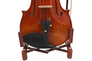 Like-It Musical Instrument Stand with Bow Holder for Violin Stand,Portable, Adjustable and Foldable