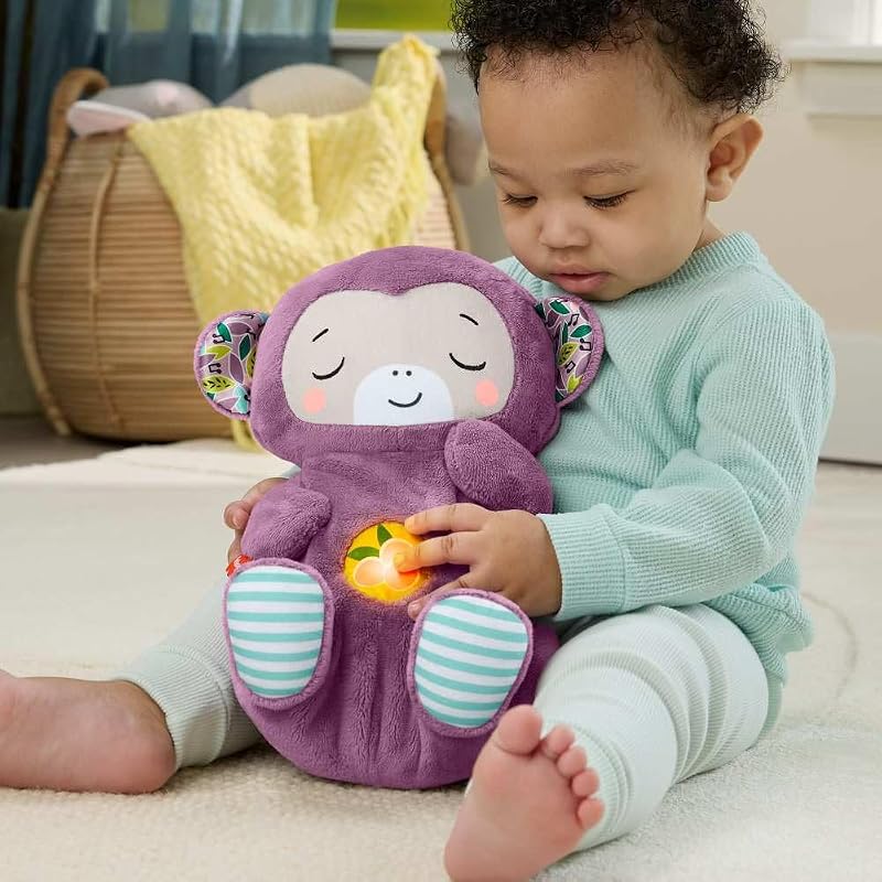 Peluche Monito Morado para bebé