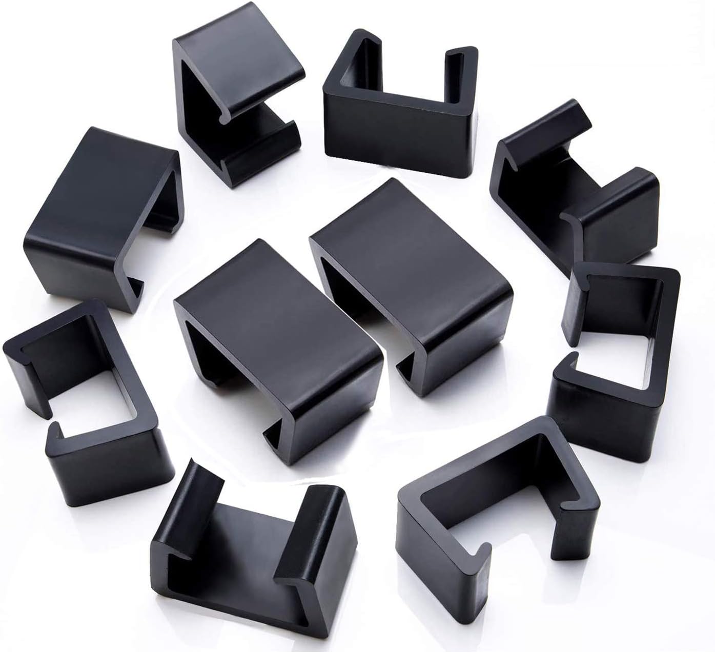 thumbnail image 2 of GLEAVI 4Pcs Rattan Chair Fasteners Sturdy Sofa Clips For Home Office... 2 of 12