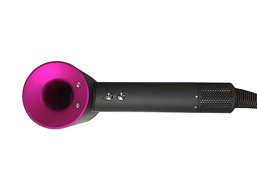 Dyson Supersonic Hair Dryer Fast Drying, Iron/Fuchsia Flyaway