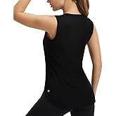baleaf Women's Sleeveless Workout Tank Tops Lightweight UPF50+ Soft Loose Fit Athletic Yoga Running Gym Shirts