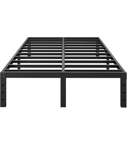 Amazon.com: SHOANED Queen Metal Bed Frame - 14 Inch Tall