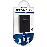 Tomee 128MB PS2 Memory Card for Sony PlayStation 2 – High-Speed Game Save Storage 2043 Blocks – Compatible with All PS2 Models – Durable, Plug & Play Design – Black
