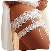 EVAZEN Wedding Garter for Bride Lace Bridal Garter for Women