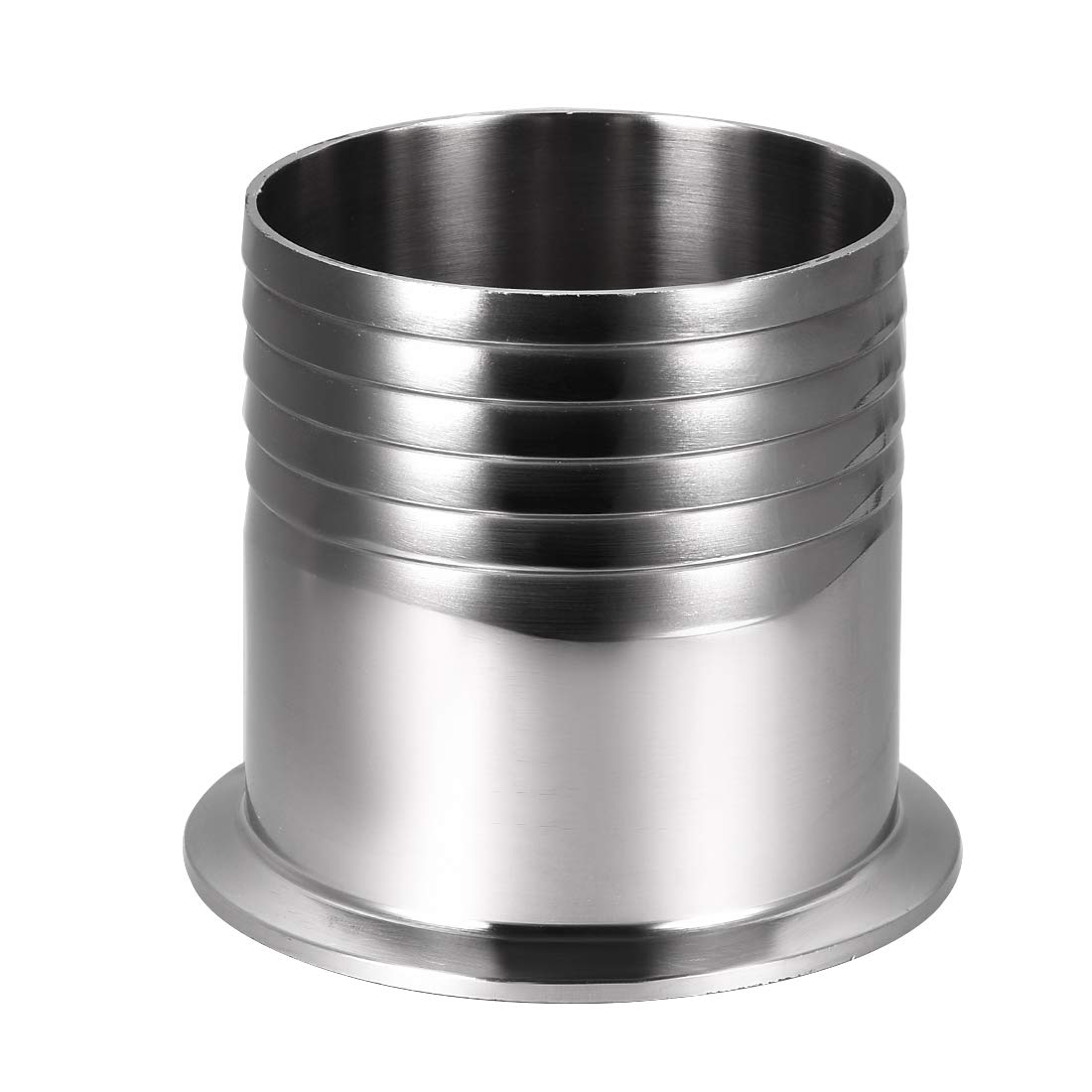 sourcing map Clamp Hose Adapter 3.583 Inch Flange to 3 Inch Hose Barb Fitting