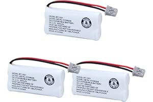 GEILIENERGY BT-1021 Rechargeable Battery Replacement Compatible with Uniden BT1021 BBTG0798001 BT-1008 BT-1016 Cordless Handset Phone(Pack of 3)