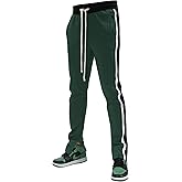 SCREENSHOT-Track Pants Basic Mens Premium Slim Fit Athletic Fitness Fashion Urban Lifestyle Streetwear Bottoms