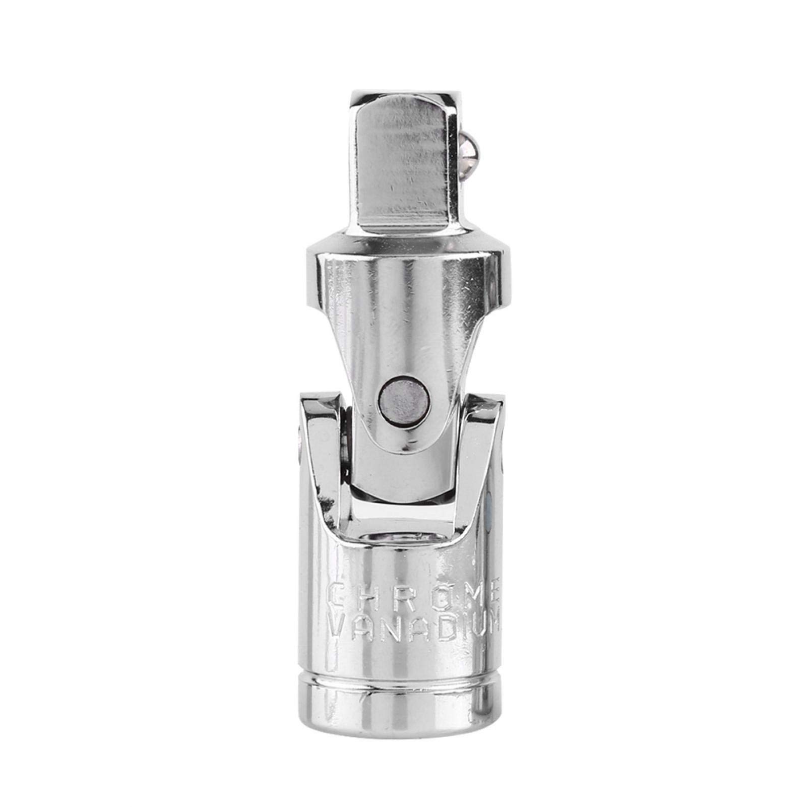 Jeanoko Socket Adapter Chromium-Vanadium Steel Universal Joint Swivel Flexible Socket Extension Bar Rod Adapter Joint Adapter Ratchet Socket(1/2) Wrenches, Hand sockets