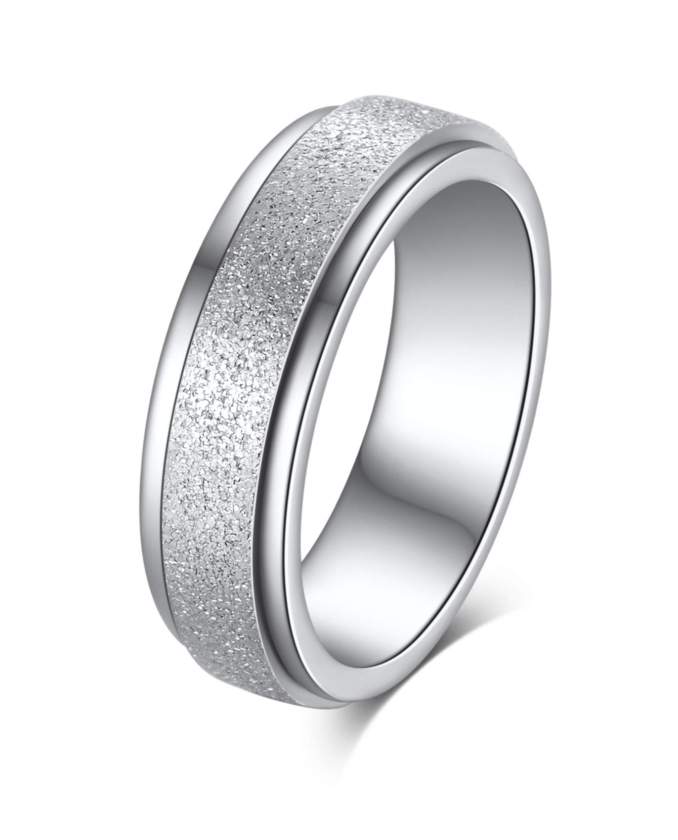 Tornito Stainless Steel Spinner Ring Engagement