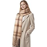 Ymomode Scarf for Women, Winter Chunky Scarf Warm Scarves Long Shawl Large Winter Scarves Cold Weather for Women
