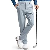 HISDERN Heat 701 Men's Thermal Golf Pants Stretch Fleece 30"/32" No Iron Comfy for Winter Business Casual with Pocket