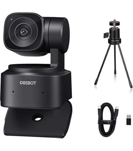 Amazon.com: OBSBOT Tiny SE, 1080P 100FPS, PTZ Webcam,1/2.8