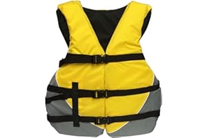 MW WATERSPORTS MW Adult Universal Life Vest, USCG Approved Type III Life Jacket for Adults, Great for Boating, Fishing, Tubing, & Other Water Sports.