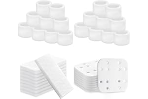 Gazeer 18-Pack Humidifier Replacement Filters + 9-Pack Aroma Pads + 9-Pack Mineral Absorption Pads for LEVOIT Humidifier Replacement Filter Compatible with LV600S,OasisMist450S