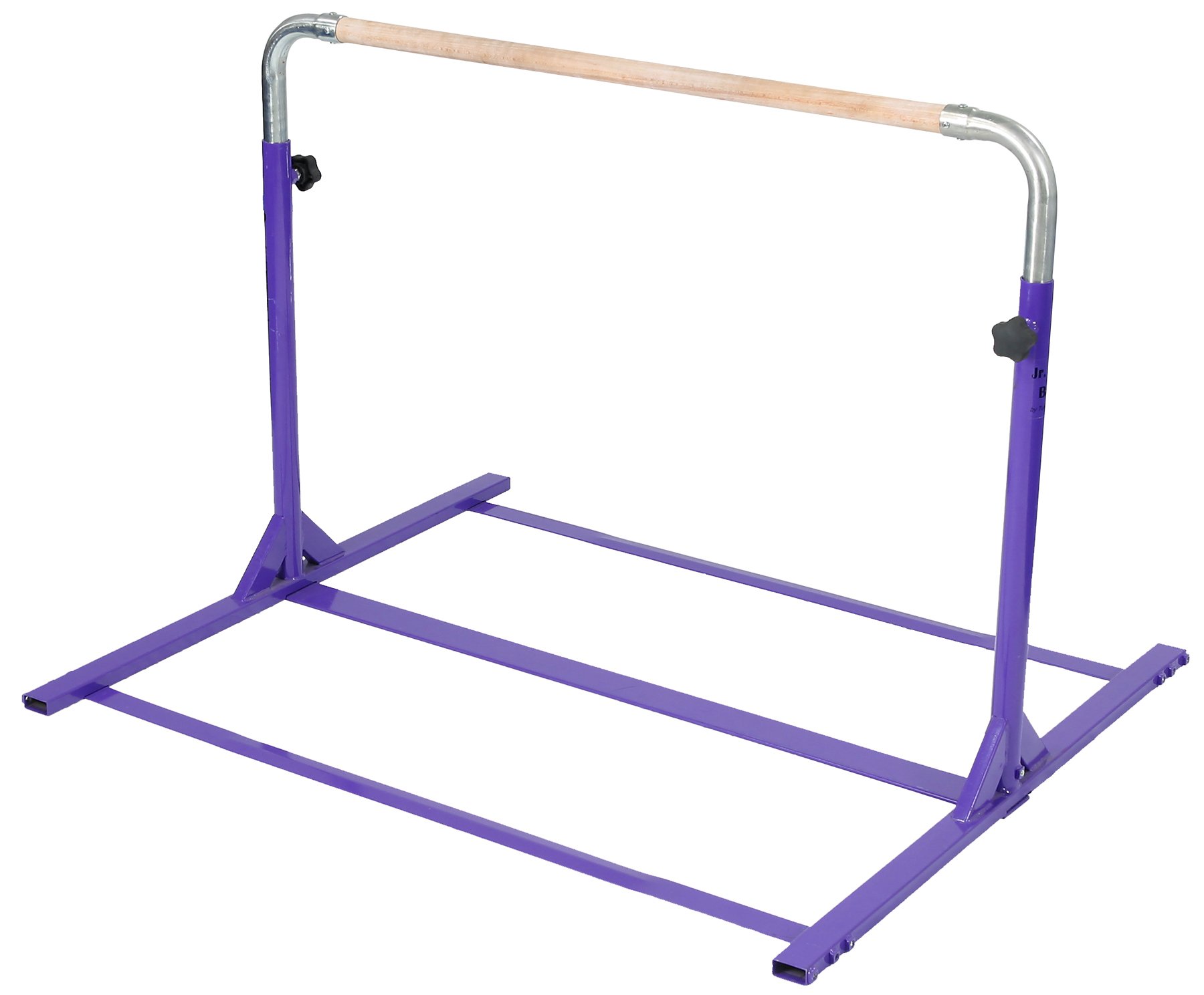 Gymnastics Bars Climber Junior Home Gym Purple Horizontal Adjustable