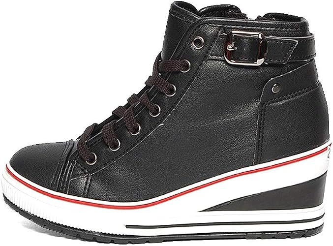 Amazon Generic Space Girl Shoes ベルトウェッジヒールピンヒールハイヒールスニーカー スニーカー