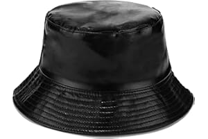 XYIYI Women Rain Hats Waterproof Rain Hat Wide Brim Bucket Hat Rain Cap