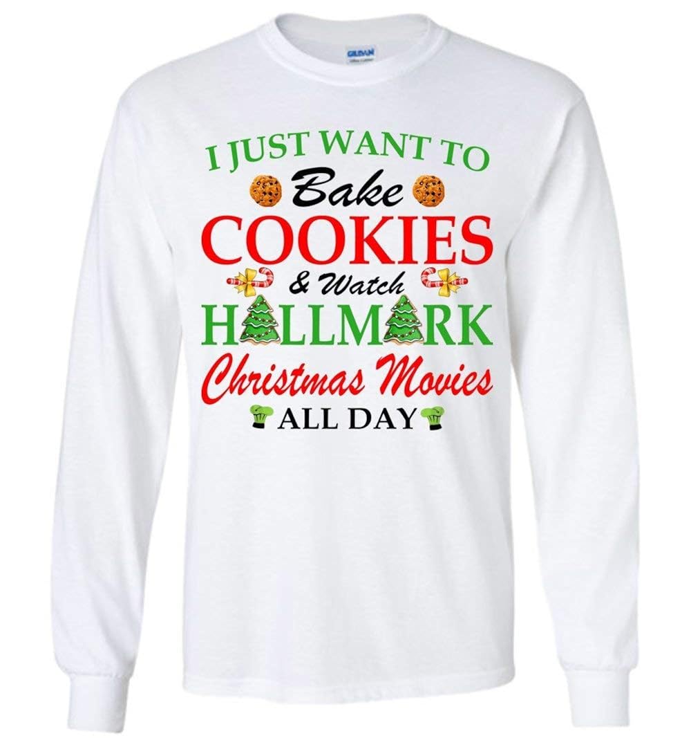 i just want to bake and watch hallmark christmas movies