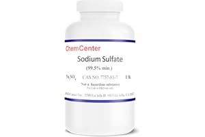 CHEMCENTER Sodium Sulfate, High Purity, 99.5% min., 1lb.