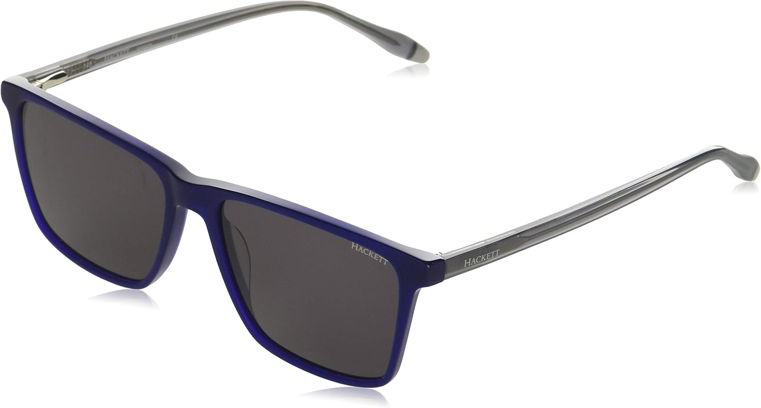 Hackett Bespoke Sunglasses Men's London Sunglasses, Matte Black, 57/15