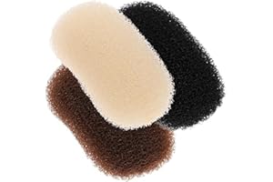 Inserts Hair Clips Sponge Volume Hair Base Head Cushion Invisible Fluffy Hair Pad Hair Style Tool for Women (3 pcs)