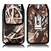 Pouch Case for iPhone 11 Pro Max , kiwitatá Universal Vertical/ Horizontal Rugged Nylon Belt Clip Pouch Holster Case + Carabiner Hook for iPhone 6S Plus 8 Plus Galaxy S7 / S8 /S9