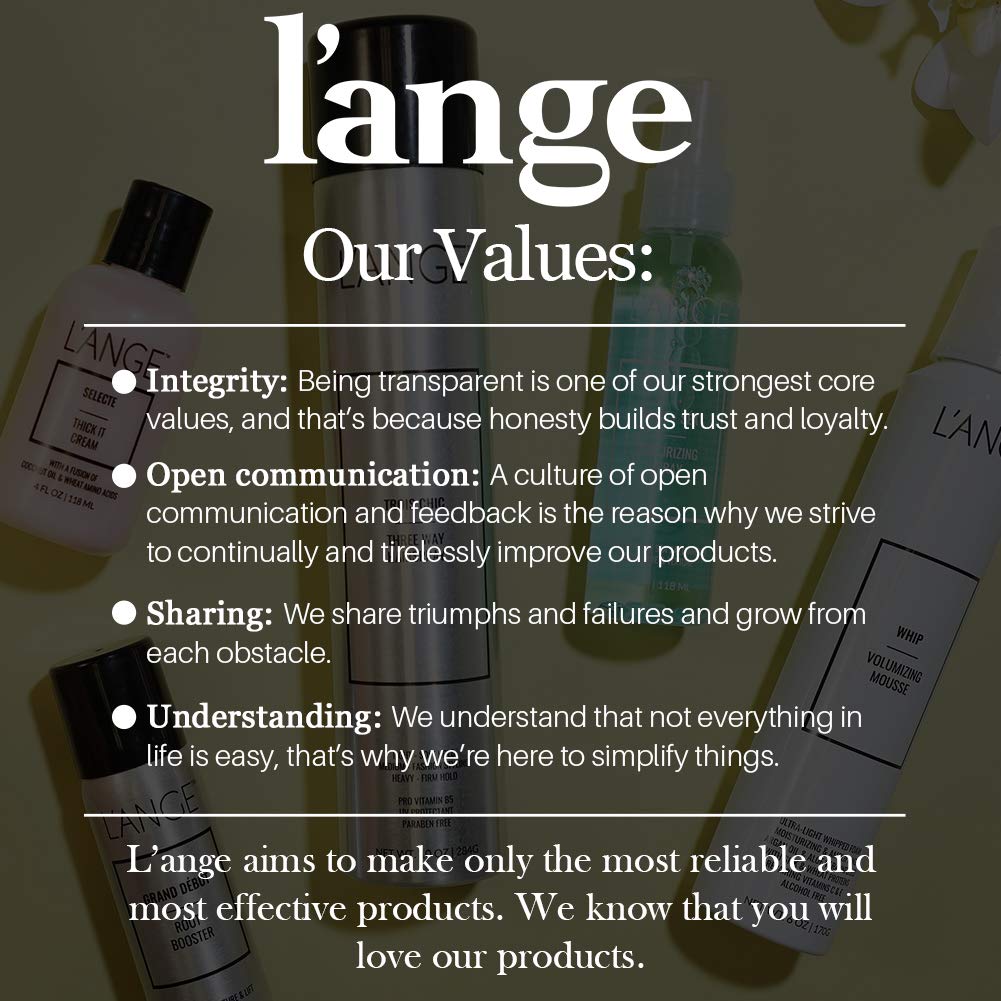 LANGE HAIR Extendé Conditioning Detangler Hair Spray - Paraben Free Leave-in Conditioner and Fortifying Spray, Repair and Protect for Damaged Hair, Detangles and Hydrates Hair, Moisture & Shine | 4OZ: Beauty