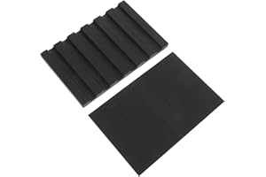 CIMAXIC 1 Set High Temp Resistant Pen Mat for Heat Press - 6 Slots Silicone Pen Sublimation Pad - Industrial Heat Transfer Ma