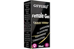 GSYGHJ Adult Toy Friendly Female Pleasure Gel, Arousal Stimulant for Women, Couples Massage Enhancer, Tingling Cooling & Warm