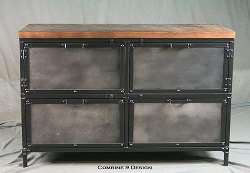 Amazon Com Vintage Industrial File Cabinet With Storage