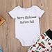 Newborn Baby Boy Girl 2Pcs Clothes Set Letter Romper Tops and Legging Pants Outfit
