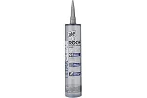 DAP Ultra Clear Roof Waterproof Rubberized Sealant, Crystal Clear, 10.1 Oz (7079818395)