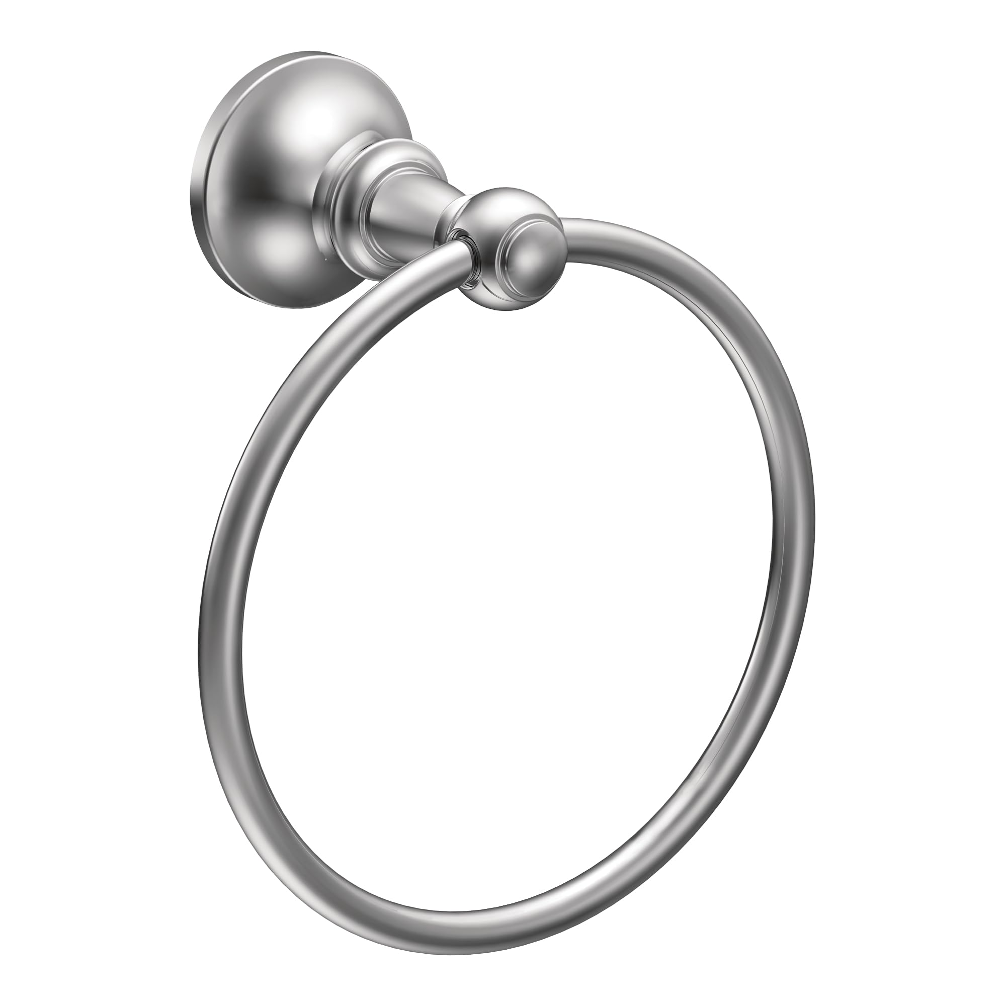 Photo 1 of Moen DN4486CH Vale Towel Ring, Chrome