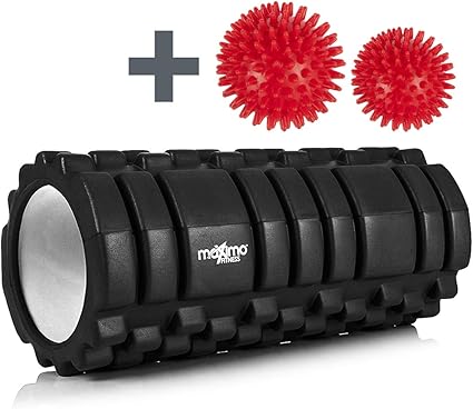 Maximo Fitness Rodillo de Espuma con diseño Trigger Point con 2 ...