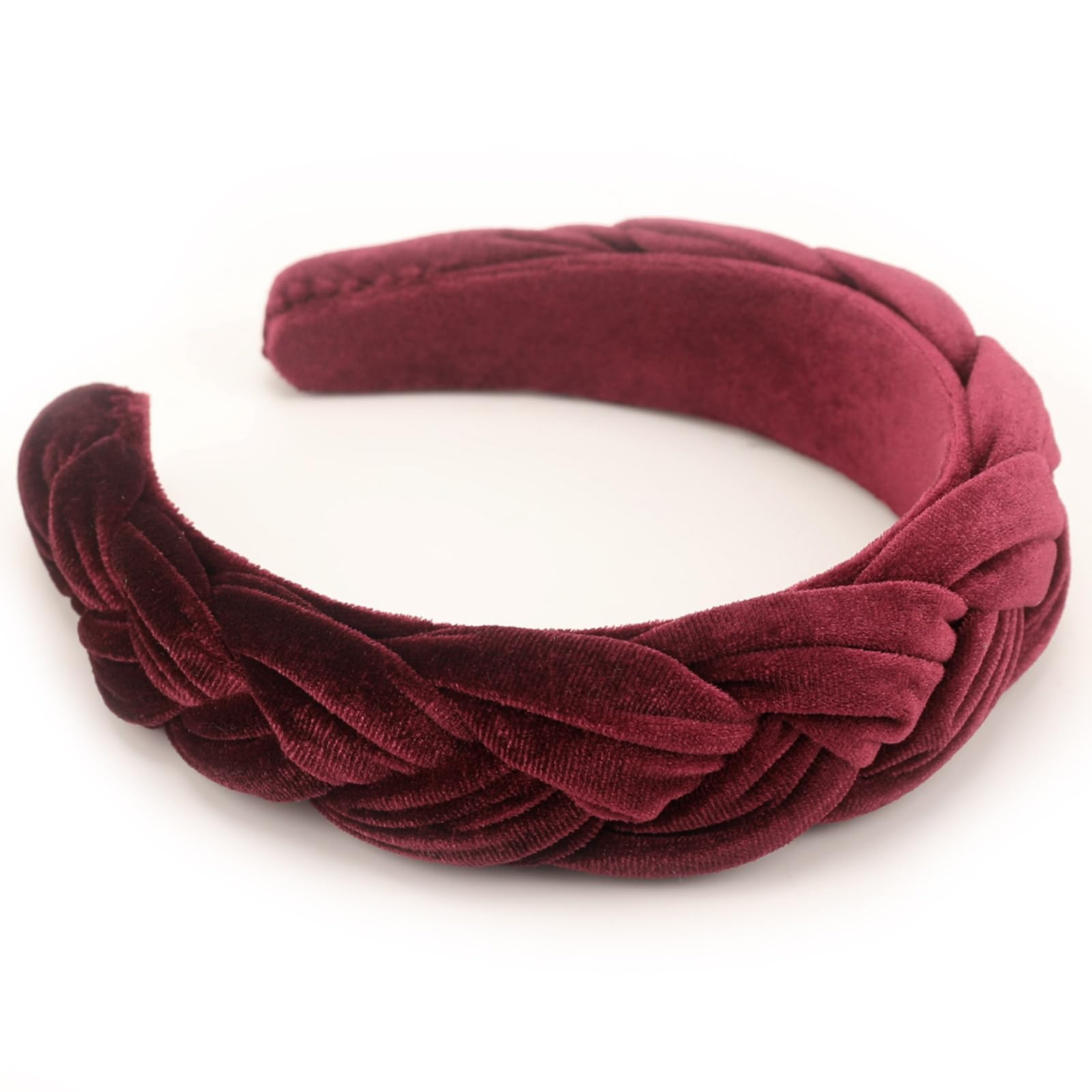 DRESHOW Velvet Braided Headband Women Hair Hoop Elastic Hair Bands Fashion Headbands for Women โ image 1