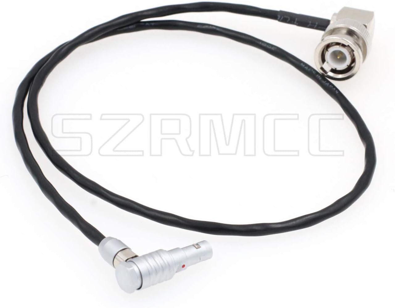 SZRMCC Time Code Input Cable for Red Epic Scarlet DSMC2 Camera Right Angle 00B 4 Pin Male to BNC Male, Right Angle 4 Pin - Image 5