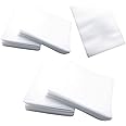 Luckkyme 100 Pack White Cushion Foam Pouches, Moving Foam Wrap Pouches Protect Dishes, Furniture, Cup, Packing Supplies, Packing Cushioning Supplies, 2 Size