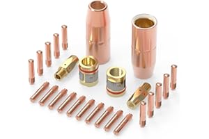 YESWELDER MIG Welding Gun Accessory Kit .035" Tip-Nozzle-Diffuser for Miller Millermatic M-25/M-40 Hobart Torch