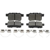 BOSCH BE1451H Blue Ceramic Disc Brake Pad Set with Hardware - Rear | Compatible with Select Acura TSX; Honda Accord