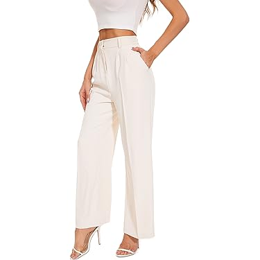fitted lace wedding dress Amazon Best Sellers: Best Women's Wear to Work Pants & Capris