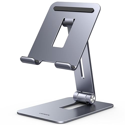 UGREEN Tablet Stand for Desk Adjustable Aluminum Tablet Holder