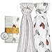Muslin Swaddle Blankets,100% Cotton, Set of Two 47