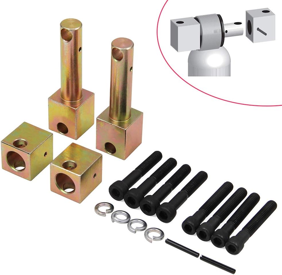 Hildirix Rear Bar Pin Eliminator Kit for Jeep Wrangler TJ