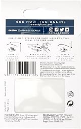Eylure Taking Shape Eyebrow Shapers Wax Strips Cold Wax Pre-Cut 12 Count view 2