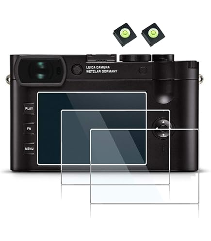 Rieibi Lot De 3 Films Protecteurs D'écran Pour Appareil Photo Numérique Leica M11, 0,33 Mm, Dureté 9H, Anti-traces De Doigts, Anti-rayures, Ultra Transparent