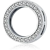 MEETCCY 925 Sterling Silver Reflexions Bracelet for Women Mesh Bracelet Clip Beads Safe Chain Birthday for Friends